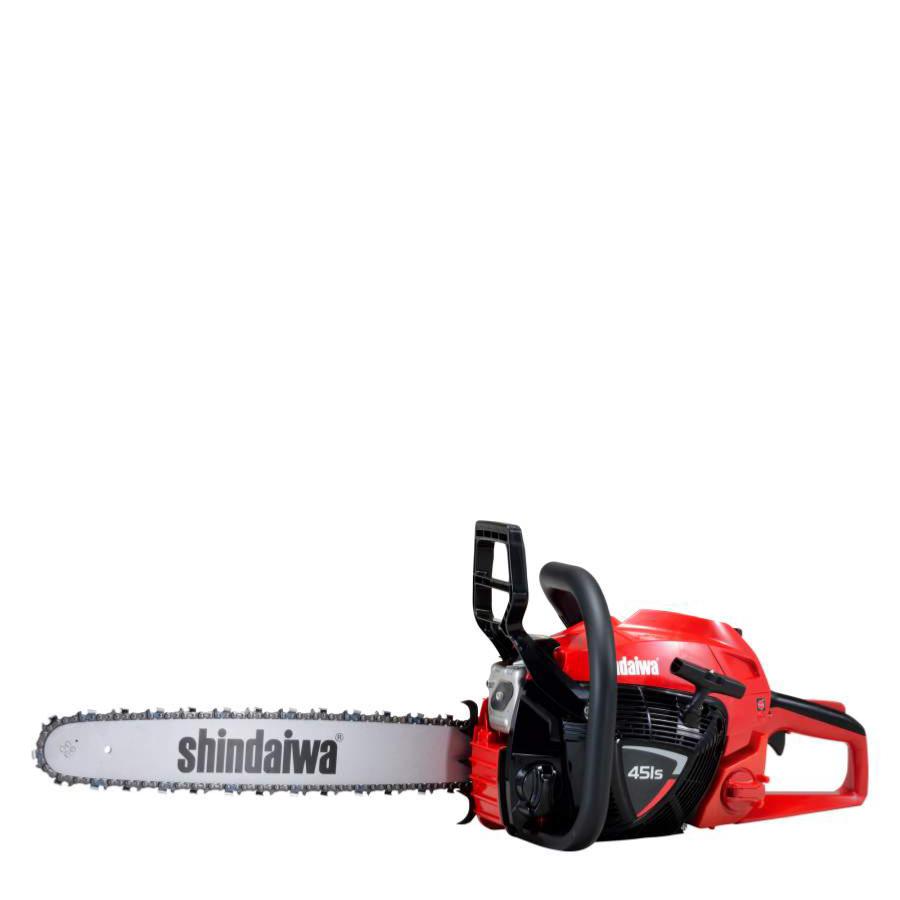 Tronçonneuse professionnelle thermique SHINDAIWA 451S guide 45