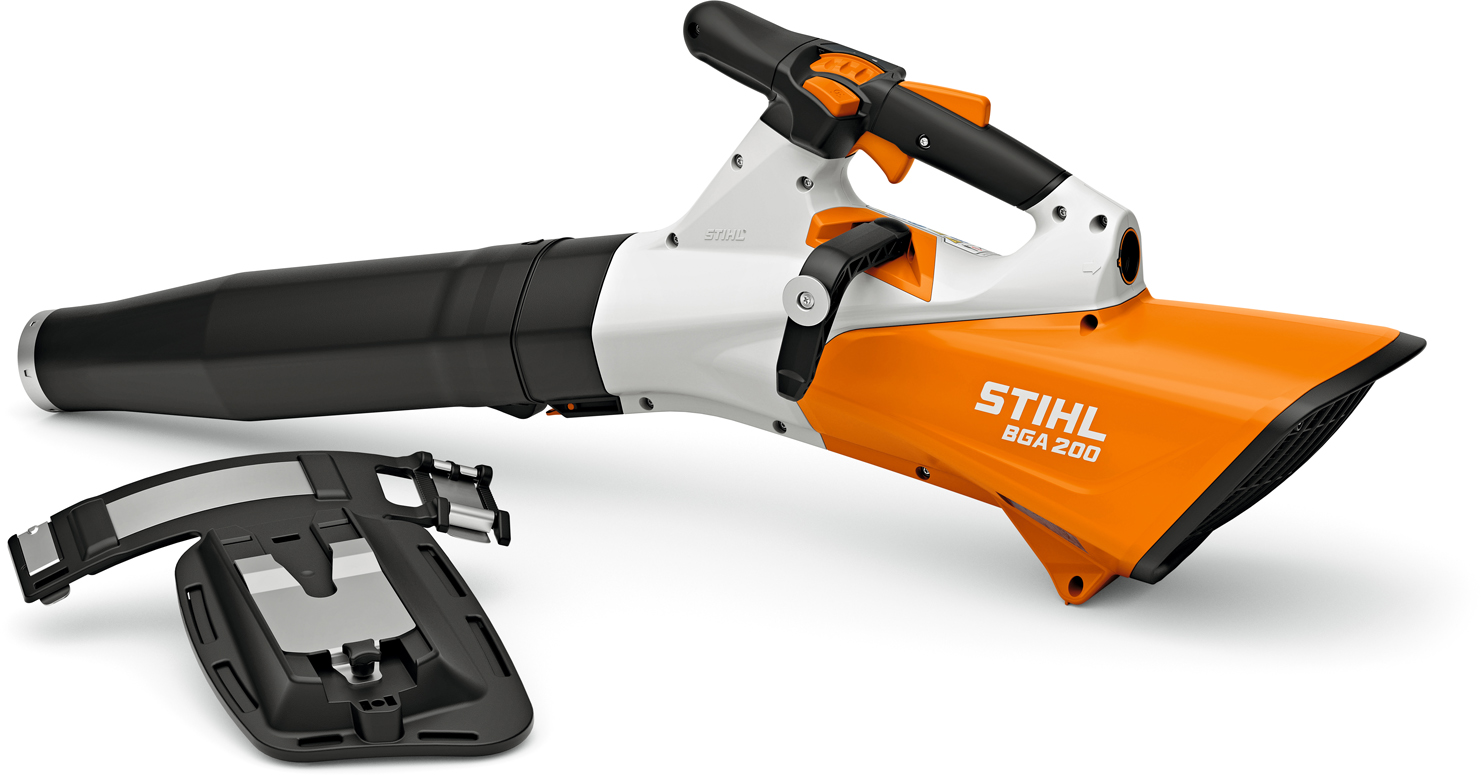 Souffleur à batterie STIHL BGA 200 avec système de portage